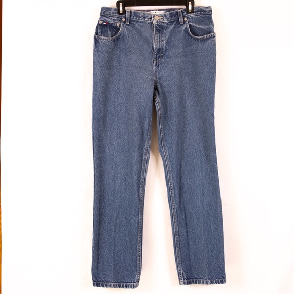 Tommy Hilfiger 100% Cotton Blue Jeans, Size 14/L33, Excellent Condition - Picture 1 of 11